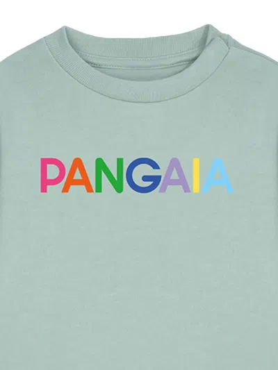 Pangaia Logo-graphic Sweatshirt In Green
