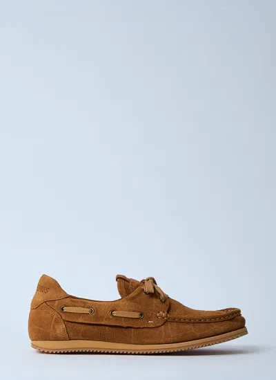 Jacquemus Les Batto Loafers In Brown