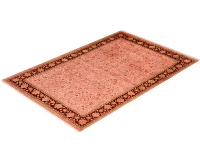 Adorn Hand Woven Rugs Fine Vibrance M1798 6'3''x9'4'' Area Rug In Pink