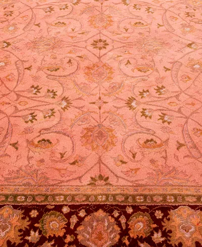 Adorn Hand Woven Rugs Fine Vibrance M1798 6'3''x9'4'' Area Rug In Pink