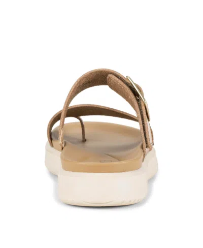 Baretraps Women's Eliza Slide On Sandals In Dark Caramel