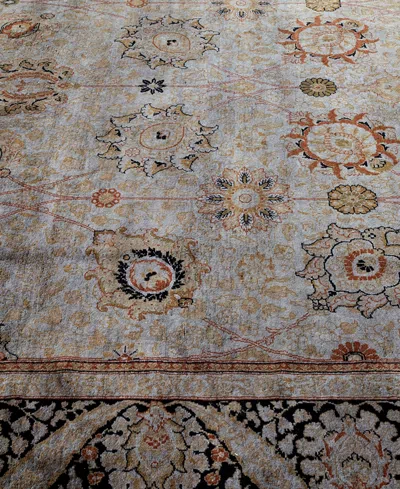 Adorn Hand Woven Rugs Fine Vibrance M1238 6'2''x9'4'' Area Rug In Gray