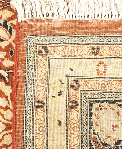 Adorn Hand Woven Rugs Mogul M1095 8'2''x10'3'' Area Rug In Orange