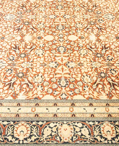 Adorn Hand Woven Rugs Mogul M1095 8'2''x10'3'' Area Rug In Orange