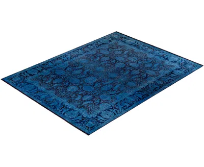 Adorn Hand Woven Rugs Fine Vibrance M1135 9'x11'10'' Area Rug In Blue