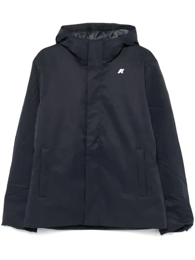K-way Short Jacket With Adjustable Hood In Multi
