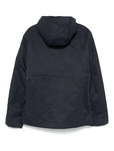 K-way Short Jacket With Adjustable Hood In Multi