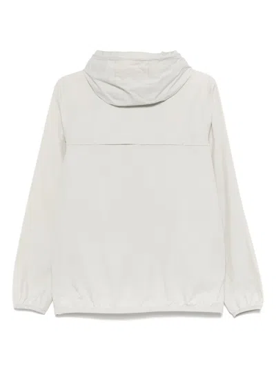 K-way Amaury Stretch Nylon Jersey In Gray