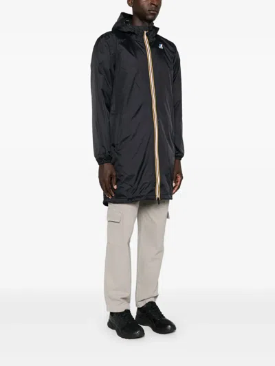 K-way Le Vrai 4.0 Eiffel East Orsett Down Jacket In Black