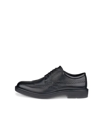 Ecco Men's Metropole Milan Plain Toe Derby Shoe In Black
