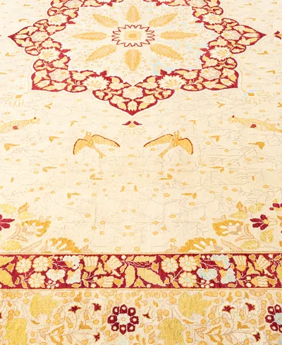 Adorn Hand Woven Rugs Mogul M1256 9'2''x11'10'' Area Rug In Ivory