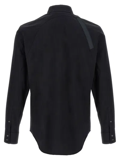 Alexander Mcqueen Alexander Mc Queen Harness Shirt With T Buckle In Black