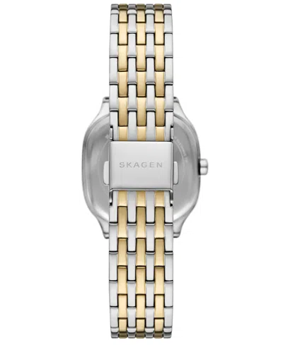 Skagen Women's Mellem Lille Quartz Three-hand Two-tone Stainless Steel Watch, 28mm