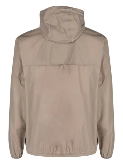 K-way Le Vrai 4.0 Claude Warm Jacket In Beige In Neutrals