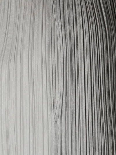 Issey Miyake Pleated Trousers In Grey