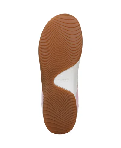 Dr. Scholl's Women's Good Ol Days Lace Up Sneakers In Pink Aloe Fabric