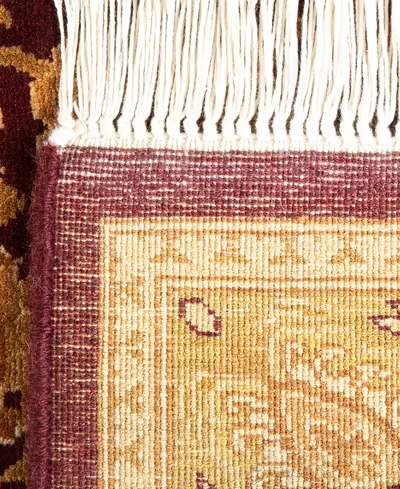 Adorn Hand Woven Rugs Mogul M1516 2'7''x11'10'' Runner Area Rug In Red