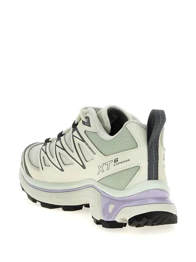 Salomon 'mesh Upper Sneakers Pull Tab Rubber Sole' In Neutrals