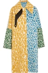 ACNE STUDIOS Bertilyn Leo oversized leopard-print felt coat