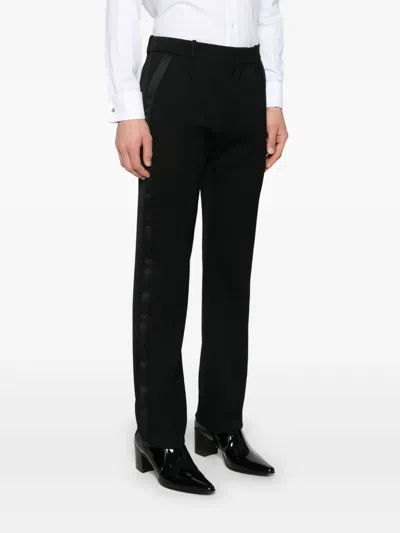 Saint Laurent Tailored Trousers In Black