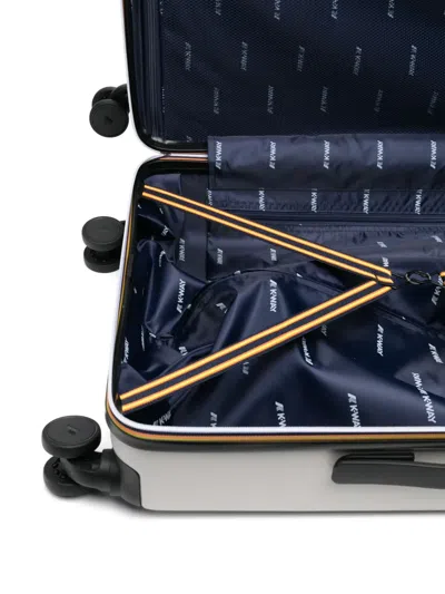 K-way Medium Logo-debossed Trolley In Neutrals