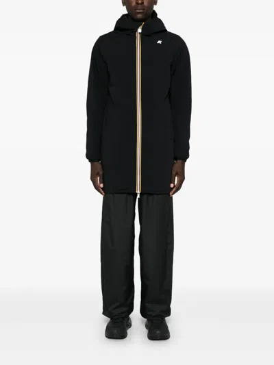 K-way Jacob St Warm Coat In Black