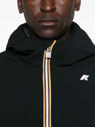 K-way Jacob St Warm Coat In Black