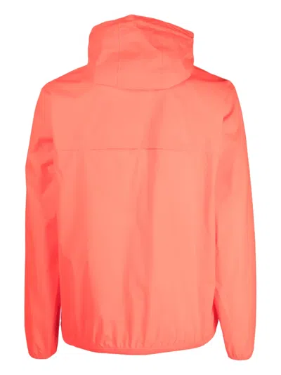 K-way Logo-print Jacket In Red