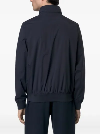 K-way K Way Jack Stretch Hooded Jacket In Blue