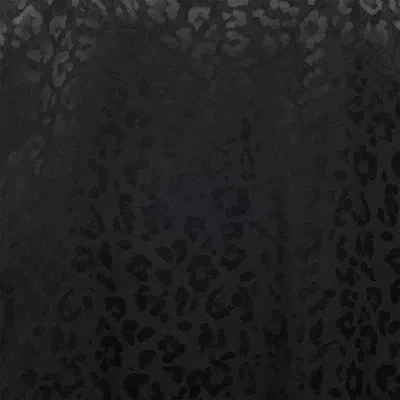 Roberto Cavalli Sleeveless Top With Jaguar Skin Pattern In Black