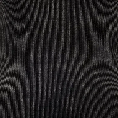 Roberto Cavalli Ribbed Mini Dress With Jc Monogram In Black