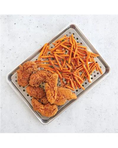 Nordic Ware Naturals Multi-task Oven & Cooling Rack With Half Sheet In Silver