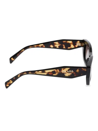 Prada Full Frame Sunglasses In Black