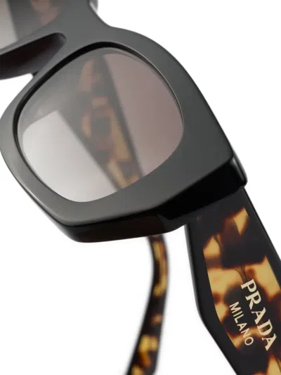 Prada Full Frame Sunglasses In Black
