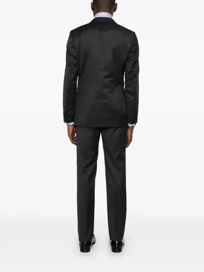 Zegna Wool Suit In Grey