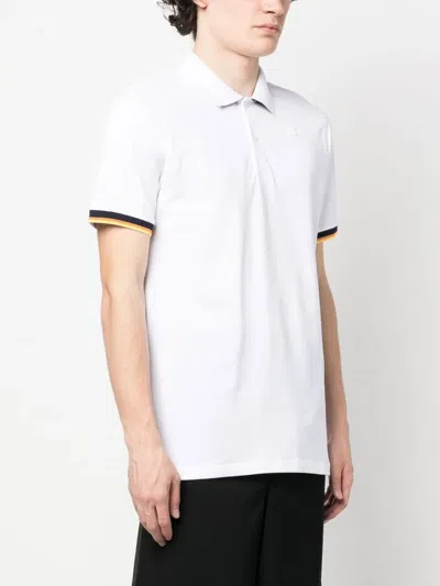 K-way Vincent Polo Shirt In White