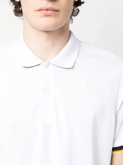 K-way Vincent Polo Shirt In White