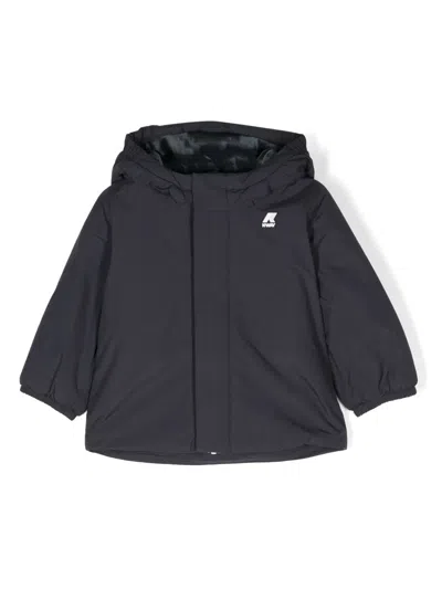 K-way Jack Marmotta Ripstop Hooded Jacket In Blue