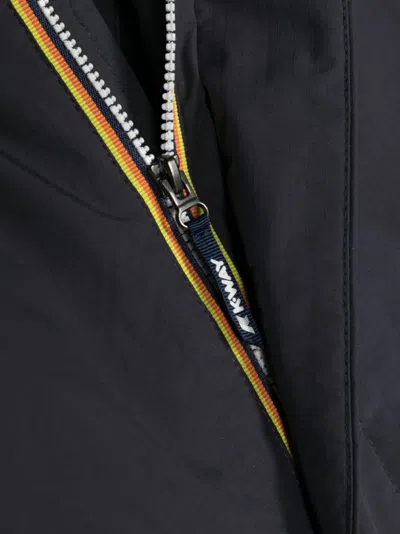 K-way Jack Marmotta Ripstop Hooded Jacket In Blue