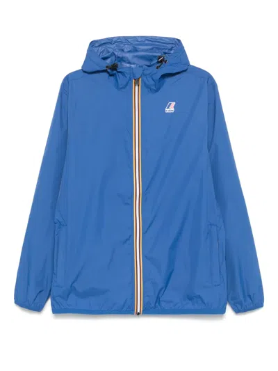 K-way Blouson Le Vrai Claude 4.0 In Blue