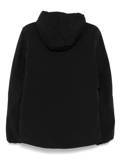 K-way Jack St Warm Double Jacket Black In Ah3