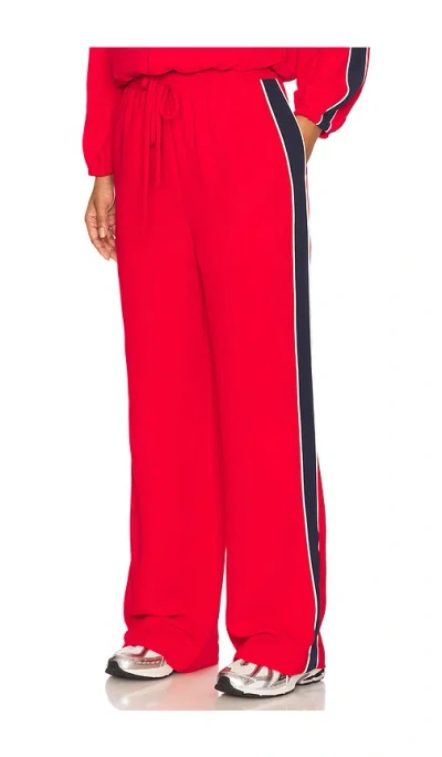 Essentiel Antwerp Hazelnut Track Pants In Red