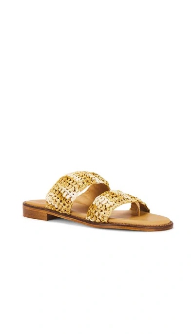Cornetti Ostuni Sandal In Gold