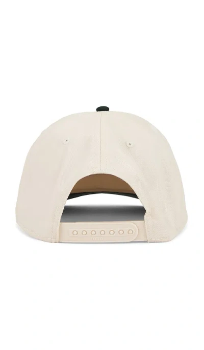 Free And Easy Trifecta Two Tone 5 Panel Snapback Hat In Beige