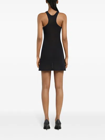 Courrèges Courreges Women Short Scuba Dress In Black