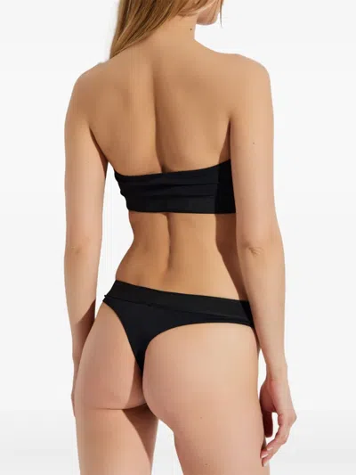 Tom Ford Logo Bra In Black