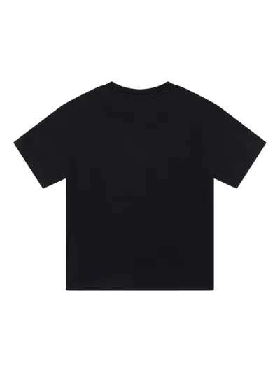 Balmain Raised-logo T-shirt In Black