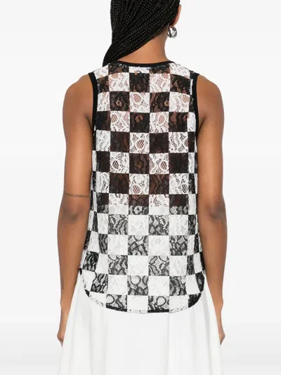 Pinko Tom Tank Top In Black