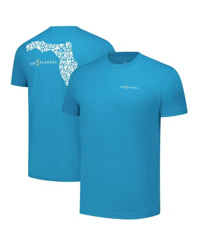 Flomotion Men's And Women's Blue The Players Shark State T-shirt
