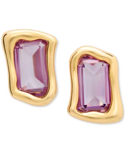 Kate Spade Cubic Zirconia Statement Stud Earrings In Light Amet